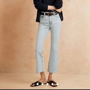 NWT Banana Republic High Rise Cropped Bootcut Jean